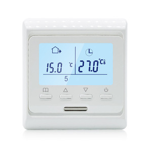 Thermostat LCD programmable <span class=keywords><strong>RTS</strong></span> pour systèmes de chauffage au sol d'appartement Thermostat de chauffage à eau hydronique non WiFi 110-230V 2 ans - Product Image 1