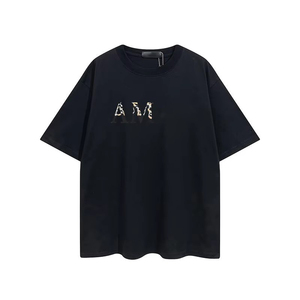 Vente en gros de vêtements personnalisés Y2k, mode streetwear, t-shirts graphiques vintage, t-shirts en coton amples, t-shirts imprimés hip hop, t-shirts pour hommes - Product Image 3