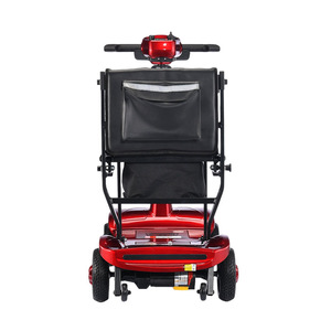 สกู๊ตเตอร์ไฟฟ้าสี่ล้อ รุ่น L-17 แบตเตอรี่ลิเธียม 24V 10AH ระยะทาง 12 กม. โครงสร้างอลูมิเนียมอัลลอย พับได้บางส่วน สำหรับผู้สูงอายุและผู้พิการ - Product Image 1