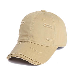 Оптовая продажа: регулируемая винтажная бейсболка унисекс из состаренного хлопка с эффектом потертости, с возможностью нанесения логотипа на заказ - Product Image 4