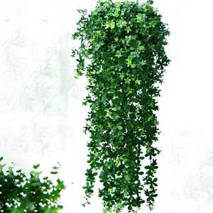 Fruit Of Love Artificial Lucky <b>Leaves</b> <b>Wall</b> Hanging Silk Greenery Japanese Style Vintage <b>Decor</b> Bouquet For Indoor Outdoor Use - Product Image 4