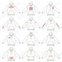 Ensemble de survêtement décontracté pour femme en molleton doux, avec sweat à capuche court zippé imprimé étoiles et pantalon large à poches, deux pièces