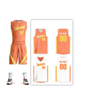 الأكثر مبيعًا مقاس كبير تصميم القمصان شعارك الخاص التدريب المناسب للجنسين جيرسي كرة السلة - Product Image 2