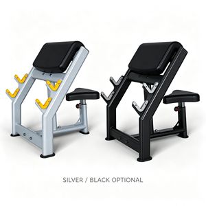 Banc de musculation Preacher Curl pour l'entraînement des biceps, stable, matériel de gym pour l'enseignement et la pratique, vente en gros - Product Image 5