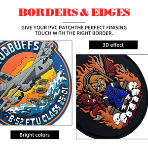 Custom Designer nome privato ferro su trasferimento di calore <span class=keywords><strong>3D</strong></span> in gomma goffrato <span class=keywords><strong>Logo</strong></span> morbido PVC Silicone patch per accessori di abbigliamento - Product Image 3