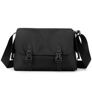 Custom Logo Unisex Oxford Cloth Messenger <b>Bag</b> Crossbody Shoulder Waterproof Summer Durable Lightweight with Cover Closure - Product Image 2
