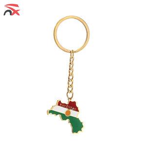 Conjunto de Artículos para Fanáticos del Fútbol de Kurdistán al por Mayor: Camiseta Nacional, Bandera de Mano, <span class=keywords><strong>Collar</strong></span> con Mapa, Llavero, Pin, Camiseta para Campaña Electoral - Product Image 6