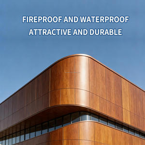 4mm A2 Fireproof Aluminum Composite Panel <b>ACP</b> Anti-Static Design Silver Metallic 20-Year Warranty for Modern Hotel <b>Cladding</b> - Product Image 5