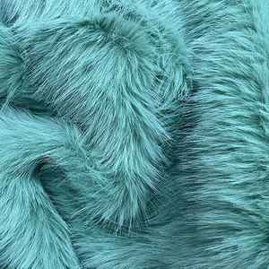 RTS 100% полиэстер 35 мм длинный ворс плюшевая ткань для сумки/игрушек - Product Image 3