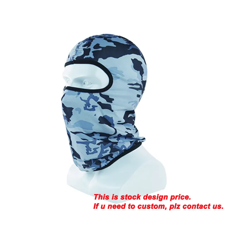Unisex Custom Logo Voll über Druck Gesicht Ski maske Wind dichte Motorrad Gesichts maske Sturmhaube