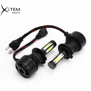 Đèn Pha <span class=keywords><strong>LED</strong></span> 12V Cho Xe Hơi Xe Tải Địa Hình 55W 8000LM 4 Bóng Đèn Pha <span class=keywords><strong>Led</strong></span> H4 H7 H11 - Product Image 5