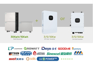 ระบบแบตเตอรี่สำหรับที่อยู่อาศัยแบบออลอินวัน 15 กิโลวัตต์ชั่วโมง และ 30 กิโลวัตต์ชั่วโมง พร้อมชุดแบตเตอรี่ลิเธียมไอออนไฮบริด 10 กิโลวัตต์ - Product Image 4
