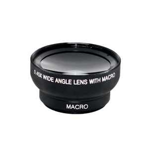 Objectif pour téléphone portable grand angle 37 mm 0,45X 49 mm avec protection UV et macro, compatible universellement - Product Image 3
