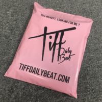 Bonne qualité EXW étanche résistant à la déchirure personnalisé Poly Mailer noir sac d'expédition pour vêtements chaussures et chaussettes