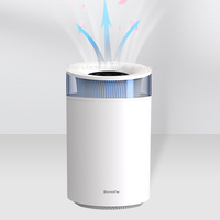 Humidificateur à brume fraîche ultrasonique portable 5L avec diffuseur d'arôme de maison intelligent de lumière LED pour l'aromathérapie pour un usage domestique
