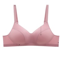 Approvisionnement direct usine, produit phare transfrontalier en Asie du Sud-Est : Soutien-gorge respirant sans armatures, bonnet complet, dos en U, en nylon fin