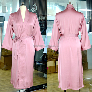Satin Silk Dress Plus Size - Elegant Long Nightwear