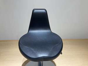 Thẩm mỹ PU da làm việc phân với thắt lưng hỗ trợ, ghế màu đen cho khách sạn, phòng khách phòng họp, bar Salon xăm cửa hàng cắt tóc - Product Image 5