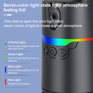 Estabilizador de Gimbal para Teléfono con Seguimiento Facial por IA, Trípode, Palo Selfie, Rotación 360° y Control Remoto para Grabación de Video con Smartphone - Product Image 4