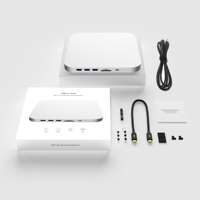 Lecteur de carte mémoire SD M1/M2 Pro USB3.1 M.2 NVMe NGFF 10 Gbps, boîtier d'enclosure pour SSD/HDD SATA 2,5 pouces pour Apple Mac Mini M1 2020