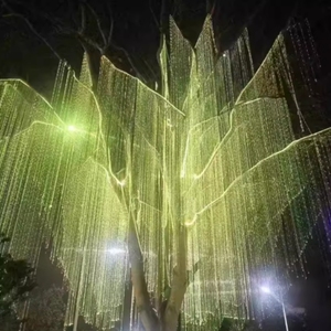 Instalación de Árboles de Fibra Óptica Iluminados para el Festival de Primavera, Parques, Centros Comerciales, Hoteles, Resorts y Exhibiciones de Celebraciones Urbanas - Product Image 1