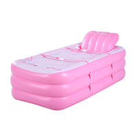 Baignoire gonflable autoportante durable avec grand dossier pour adultes, utilisation en extérieur, matériau PVC écologique, accessoire de piscine