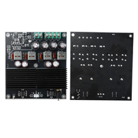 Amplificateur stéréo numérique de classe D à double cœur TPA3255 DC 19-50V HIFI, carte amplificateur 2 canaux 600W+600W, amplificateur de puissance numérique TL072 OP AMP