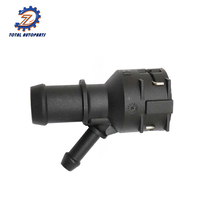 Connecteur de tuyau de chauffage de liquide de refroidissement 1K0122291C 1K0 122 291 C Compatible avec V-W Go-lf Je-tta Pas-sat Ti-guan Tou-ran Ca-ddy Sko-da Oc-tavia