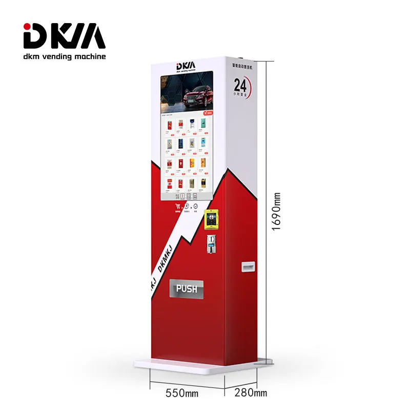 marlboro cigarette machine Dkmvending Bar Outdoor Touch Screen Automatic Cigarette Vending Machine  With Coin