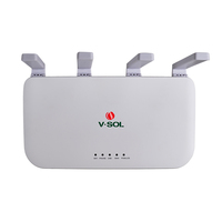 V2804AX1800 1XPON+4GE+1USB3.0+WiFi6 HGU ONT Satu SSID untuk Router Dual Band AC1200