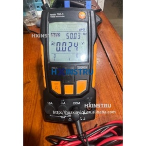 Multímetro Digital de Alta Precisión con Pantalla Grande, Testo 760-3 Alemán, Instrumento de Medición Electrónico Real, ABS 0.1 H - Product Image 2