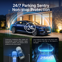 Nouvelle caméra embarquée 2K 4G en direct avec double caméra arrière 1080P, enregistrement GPS, surveillance à distance, contrôle par application, stockage cloud, vision nocturne, écran 1,47''