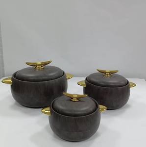 Olla Térmica de Gran Capacidad al por Mayor, 1L 2L 3.5L, Plato Aislado para Servir, Cazuela <span class=keywords><strong>con</strong></span> Asas Laterales Doradas Resistentes - Product Image 5