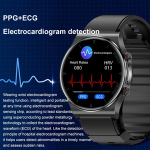 Reloj inteligente Ecg de grado médico con alarma Hr anormal, monitoreo de apnea del sueño, reloj inteligente de salud Hrv y precios de reloj inteligente para ancianos - Product Image 4