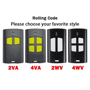 Télécommande de porte de garage 2VA 4VA 2/4 boutons 12V sans fil RF Rolling Code Key Fob Gate Opener Key Dupliator - Product Image 6