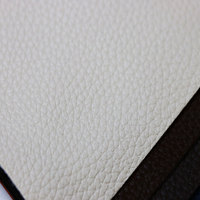 Cuir synthétique semi-PU semi-silicone super doux et écologique de 0,7 mm, extensible, pour portefeuille et sac à main