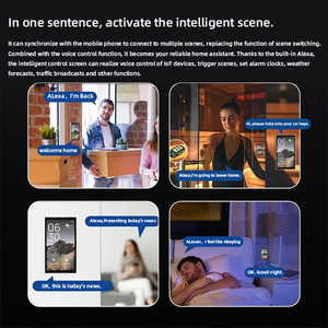 Pantalla de Control Inteligente Zigbee de 5 Pulgadas, Solución Tuya, Versión en Inglés, con Panel de Control por Voz <span class=keywords><strong>Alexa</strong></span> para Automatización del Hogar Inteligente - Product Image 6