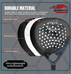 ไม้พายชายหาดคาร์บอนไฟเบอร์พรีเมียมดีไซน์ใหม่ 3K พร้อมโฟม Eva ผลิตในจีน - Product Image 5