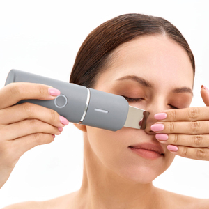 Conjunto de Aparelhos para Cuidados com a Pele Multifuncional Rejuvenescimento Removedor de Cravos Peeling Sônico Espátula a Vapor para Rosto Esfoliante <span class=keywords><strong>Facial</strong></span> de Beleza - Product Image 3