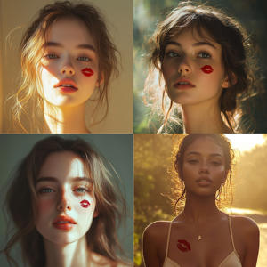 Tatuaggi Temporanei Romantici a Forma di Cuore Rosso con Testo 'Ti Amo', Non Tossici, per Feste di San Valentino, Vendita all'Ingrosso - Product Image 5