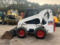 EXZELLENTE Wirkungsfähigkeit und niedriger Preis gebrauchtes Bobcat S300 Schlittlader zum Verkauf