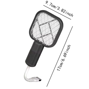 Raquette électrique anti-moustiques USB, lampe portable automatique répulsive et attractrice de moustiques pour usage extérieur - Product Image 6