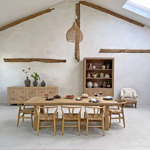 Premium Wooden <b>Dining</b> <b>Table</b> Elegant <b>Dining</b> Furniture Minimalist Style <b>Table</b> for Home Apartment Hotel Restaurant and Hospitality - Product Image 1