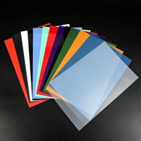 Assortiment de feuilles en PP, PET, PVC de différentes couleurs, pack varié, panneaux en plastique opaque et translucide pour projets de bricolage (OEM, ODM)
