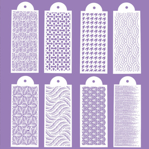 Espray de aerógrafo de plástico para decoración de pasteles, <span class=keywords><strong>plantillas</strong></span>, moldes, molde de decoración para hornear - Product Image 6