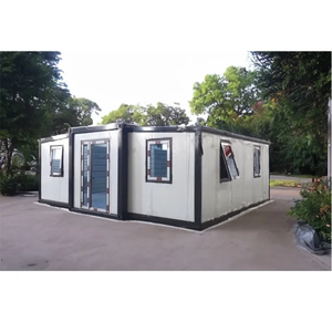 XH فاخر 20 قدمًا و 40 قدمًا قابلة للطي الجدة شقة PVC mobilHouse ثلاث غرف نوم ومكتب شقة Maison - Product Image 2