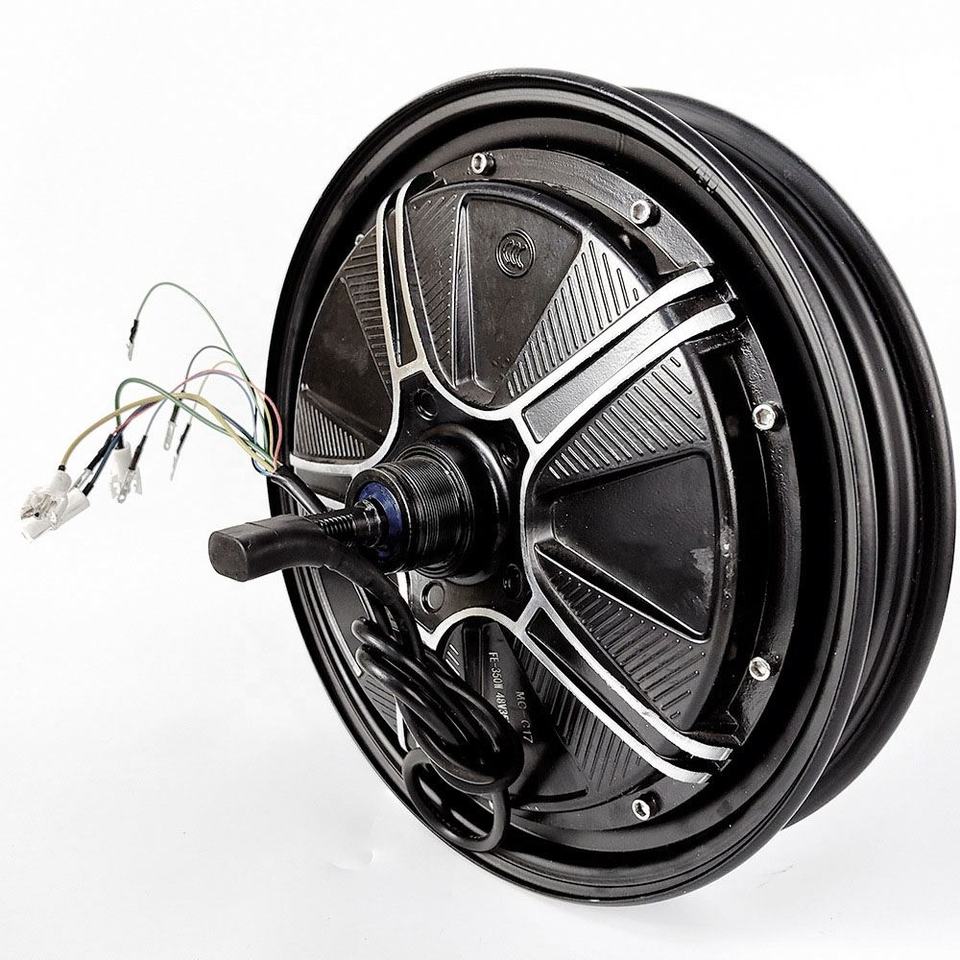 12 Inch 36V 48V 60V 72V 800W-1500W Scooter Motor Electric Bicycle Wheel ...
