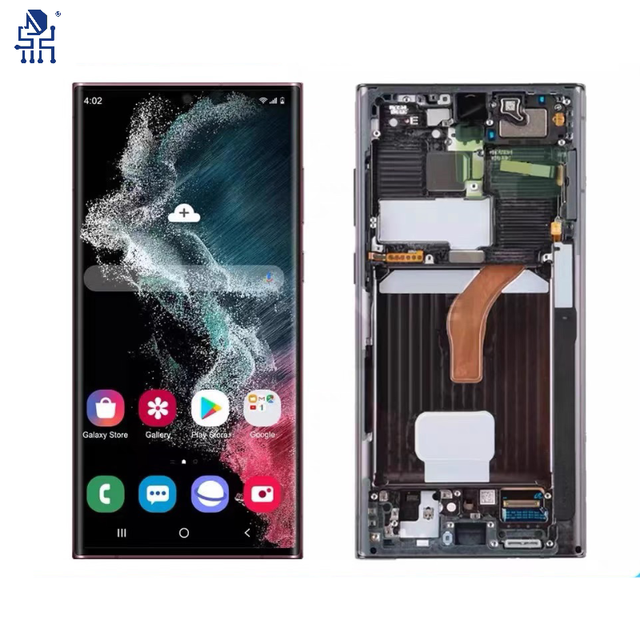 Framed for Samsung for Galaxy S8 S9 S10 S20 S21 S22 S23 S24 S25 Note 10 20U Original LCD Screen with Frame Replacement Screen