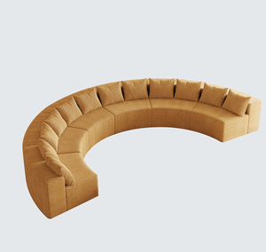 99-Inch Boneless Couch Chaise L-<b>Shaped</b> Modern Upholstered Sectional Sofa Set Three <b>Pillows</b> Corduroy PU Cover Living Room - Product Image 2