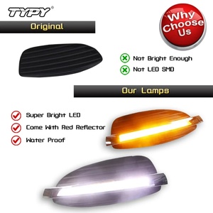 ไฟตัดหมอกตอนกลางวัน LED pmfc อุปกรณ์เสริมรถยนต์ไฟตัดหมอก DRL สำหรับ Mercedes benzv-Class vitto V250 V260 2016-2018 - Product Image 3